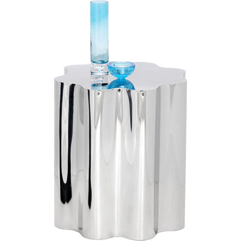 Dahlia 20 X 18 inch Stainless Steel End Table